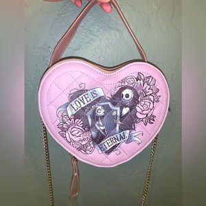 🎃Flash Sale🎃 The Nightmare Before Christmas Heart Jack Sally Purse Crossbody